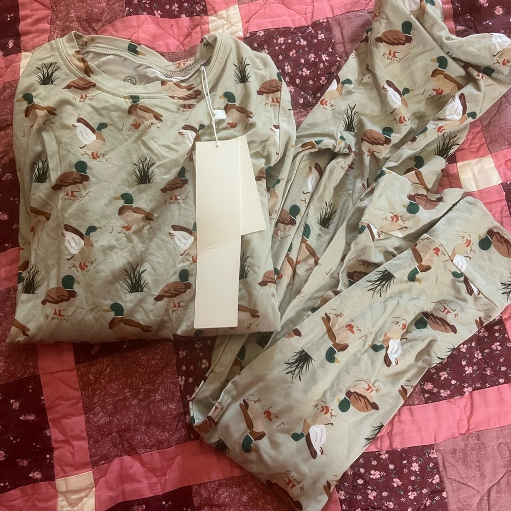 Hometown Baby Bamboo Pajamas NWT